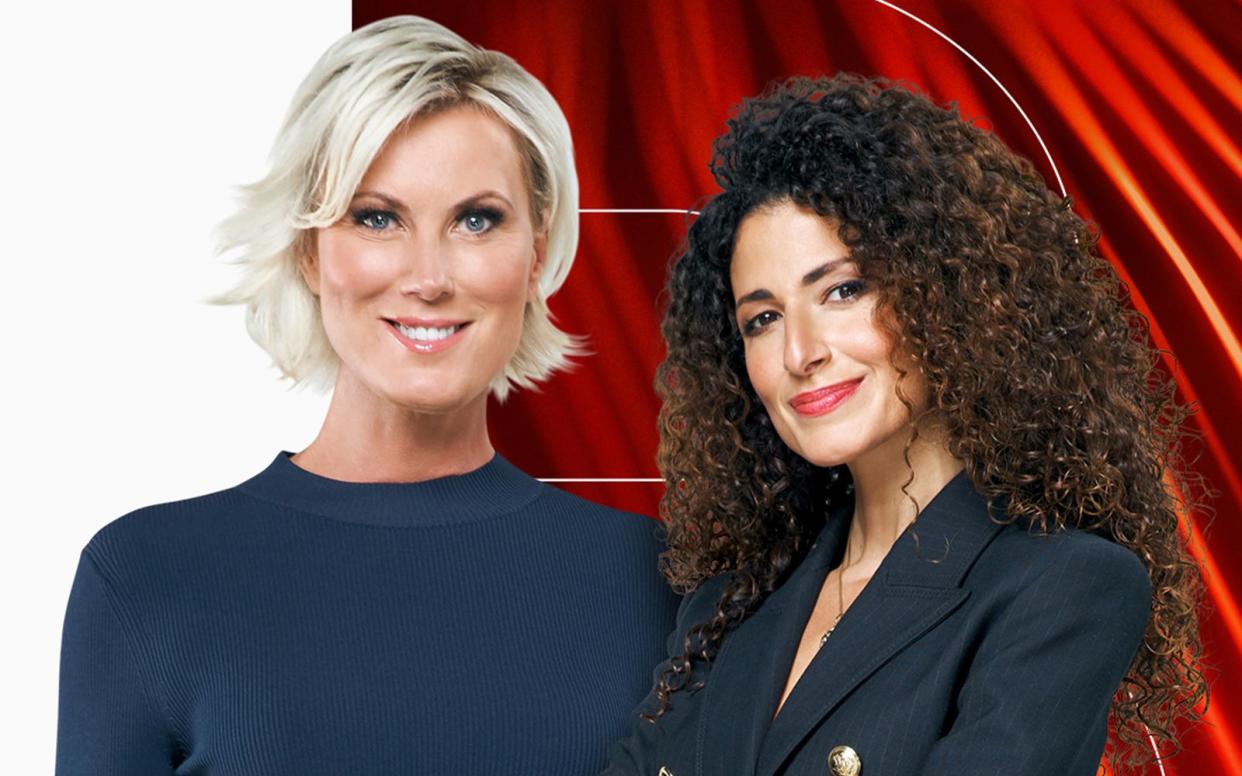 Sie sind die Gesichter des ARD-Magazins "Brisant": Kamilla Senjo (links) und Marwa Eldessouky. (Bild: MDR/Hagen Wolf)