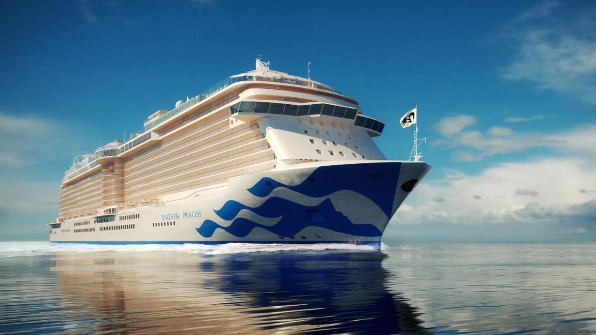 princess cruise line's newest ship