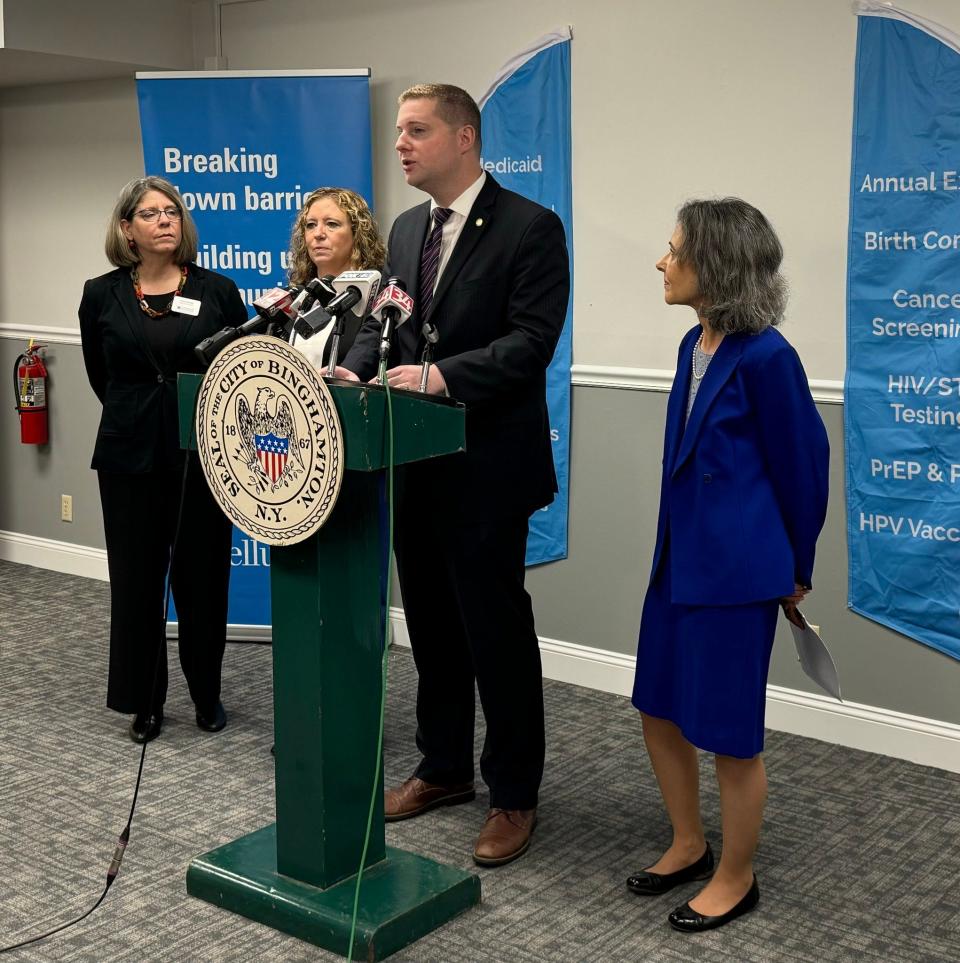 On Thursday, April 11, 2024, the City of Binghamton and Excellus BlueCross BlueShield announced funding to create a new Family Planning of South Central New York position to improve women’s healthcare access in the city.