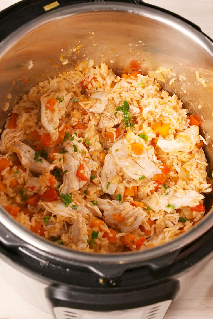 Instant Pot Chicken & Rice