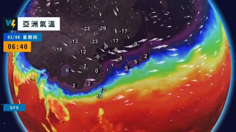專家預估，下週東北季風後，氣溫一天天地往下掉。（圖／翻攝自「天氣風險 WeatherRisk」臉書）