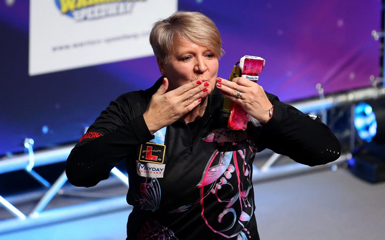 Lisa Ashton has become the first woman to win a place on the PDC's Pro Tour after gaining her tour card at 2020's Q-School - PA