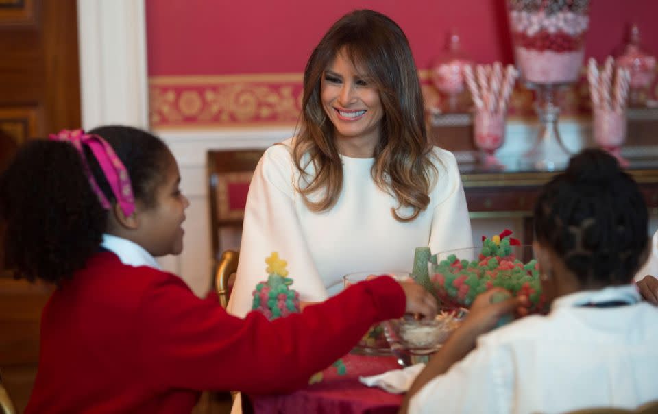 The White House is expected to welcome 25,000 visitors to see the decorations. Photo: Getty