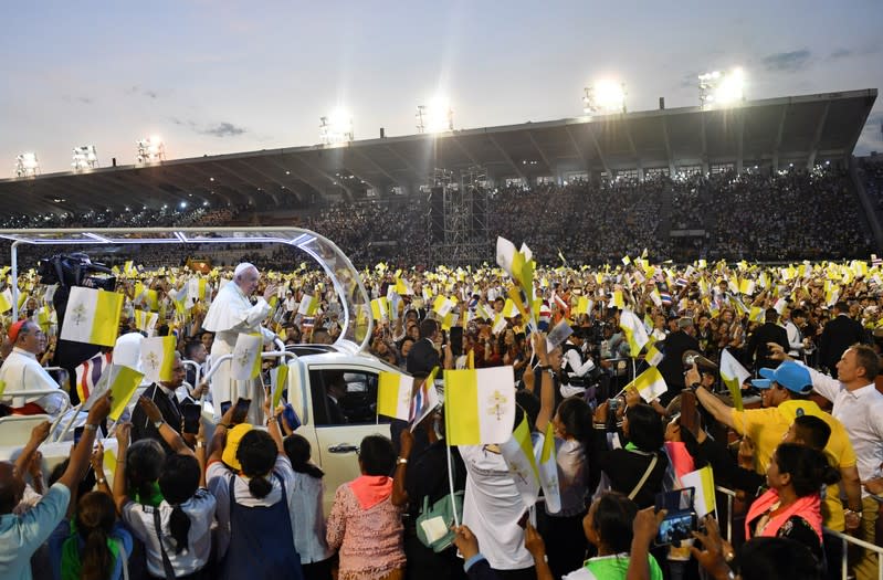 Pope Francis visits Thailand