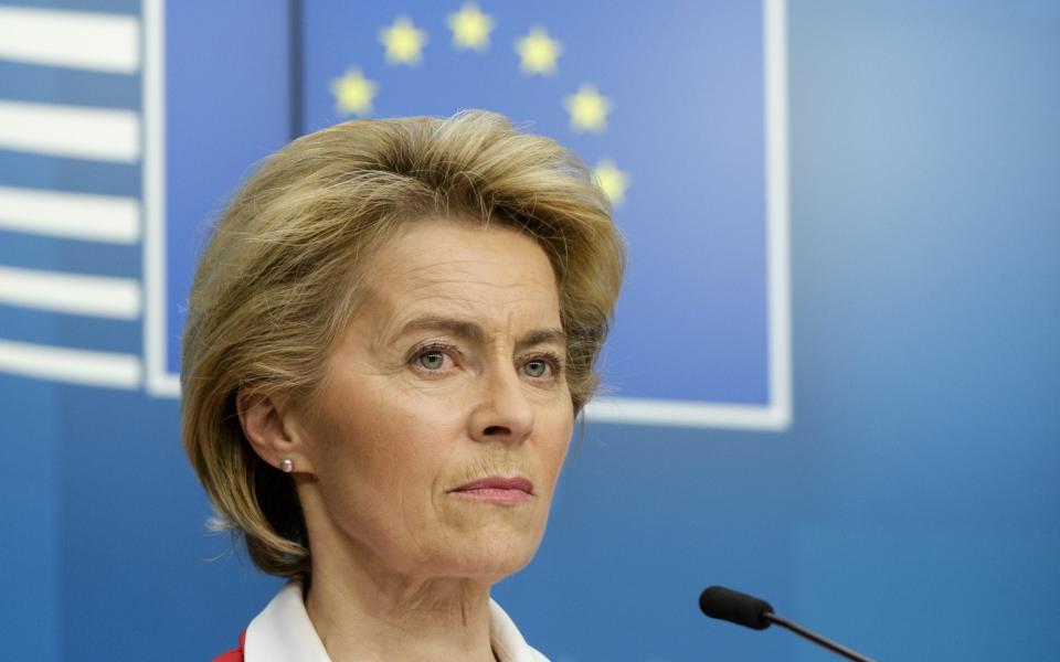 European Commission president Ursula von der Leyen