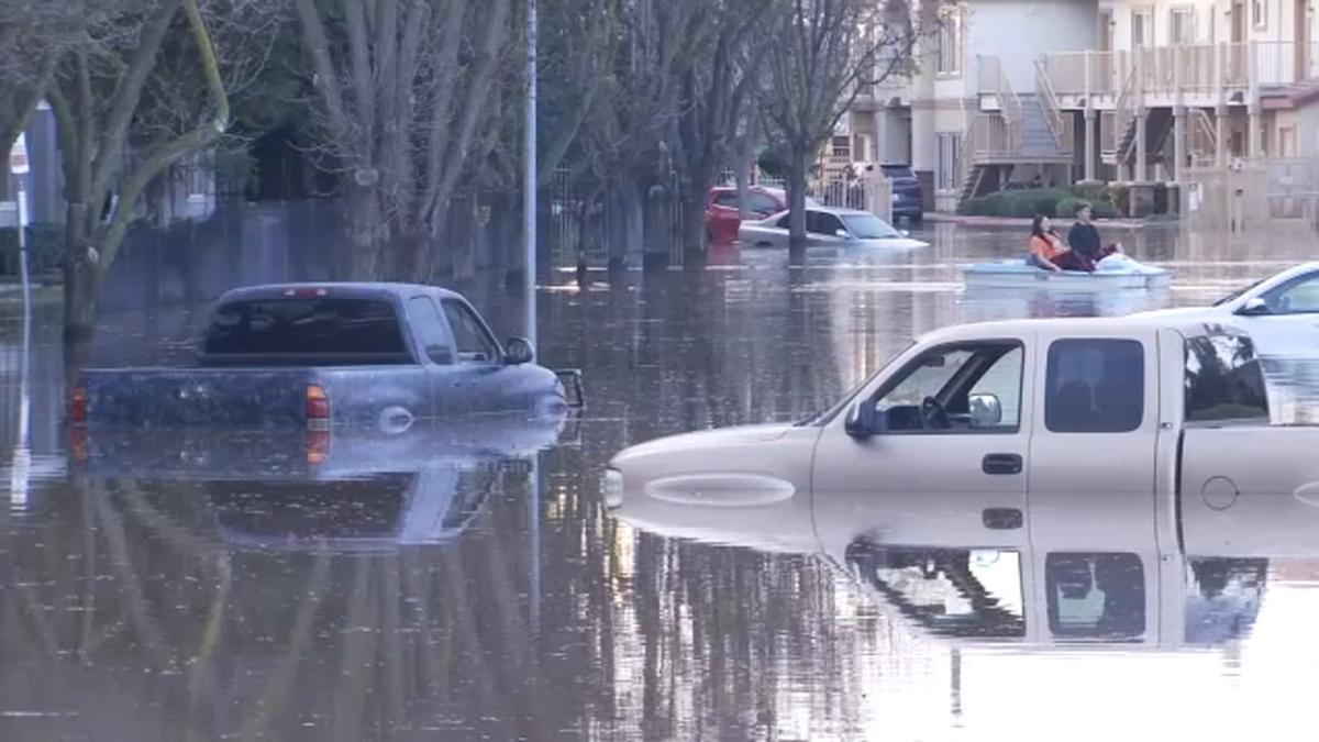 Severe flooding in Merced County leaves some communities underwater