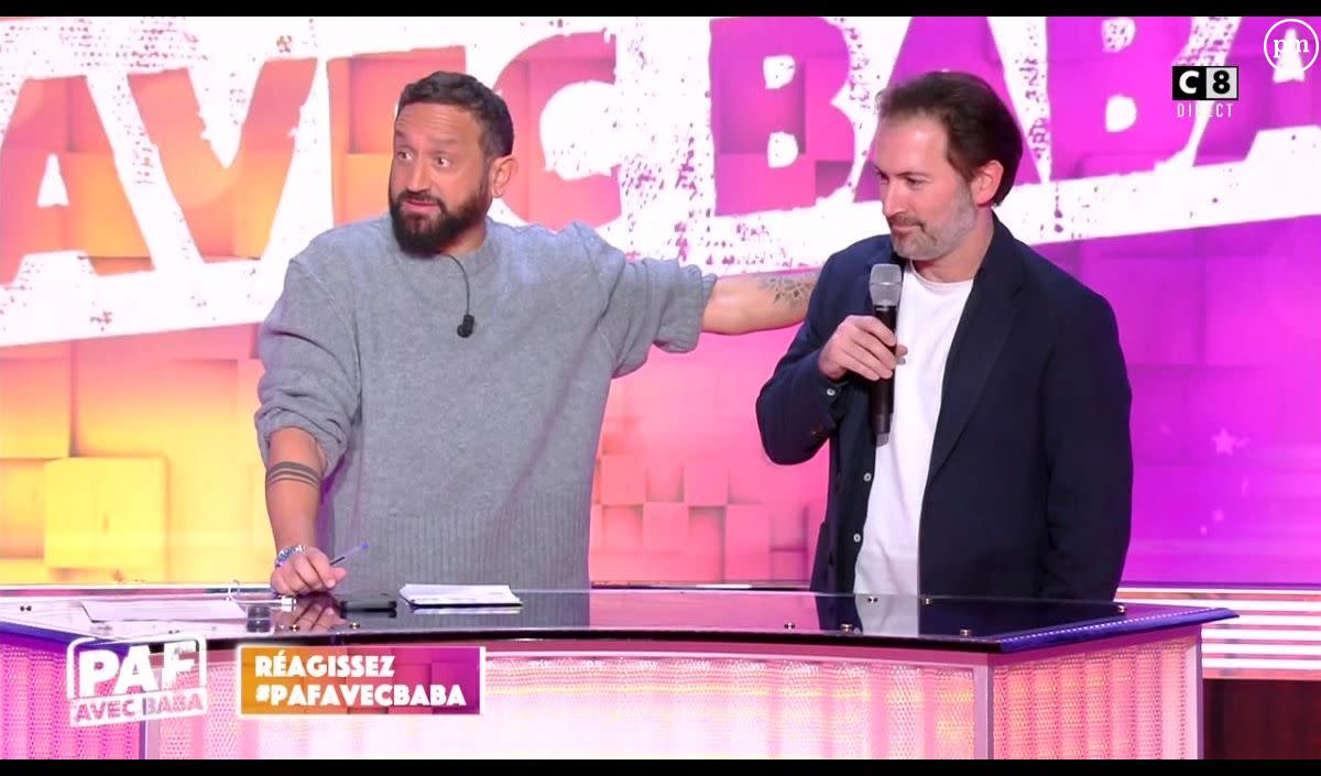 Cyril Hanouna s'en prend à Julien Bellver sur C8. - 