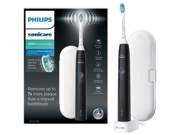 This Philips Sonicare electric toothbrush with travel case is available for under £60.