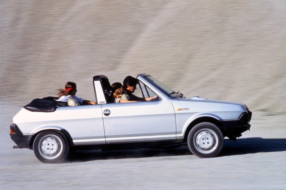 <p>Sold in its home market as the Ritmo, in the UK and for many of Fiat's export markets this quirkily styled family hatch was known as the <strong>Strada</strong>. Probably a wise choice bearing in mind Ritmo is Italian for Rhythm – while Strada simply means Road… offered in three- or five-door hatchback forms as well as a cabriolet, Strada production lasted for a whole decade, with almost 1.8 million made before the Tipo took over.</p><p>Some of those featured a <strong>1.7-litre diesel engine</strong>, which was something of a rarity at a time when family cars were almost exclusively powered by petrol.</p><p><strong>Honourable mentions for 1978: </strong>BMW M1, Citroën Visa, Honda Prelude, Mazda RX-7, Opel Monza & Senator, Saab 900, Toyota Supra</p>