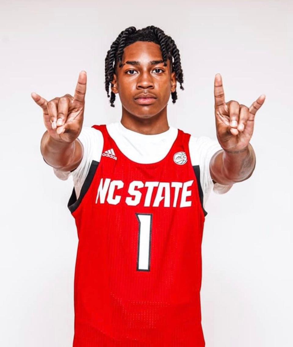 Robert Dillingham, a five-star point guard recruit in the class of 2023, unofficially visited N.C. State basketball in late June and returned to campus this fall. The Hickory native, currently playing his junior season at California's Donda Academy, is picking up Wolfpack buzz ahead of his scheduled Wednesday verbal commitment.
