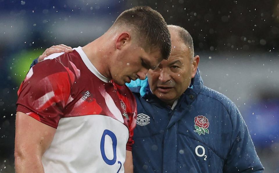 Eddie Jones: I hope Owen Farrell rediscovers love of rugby – booing him is sad