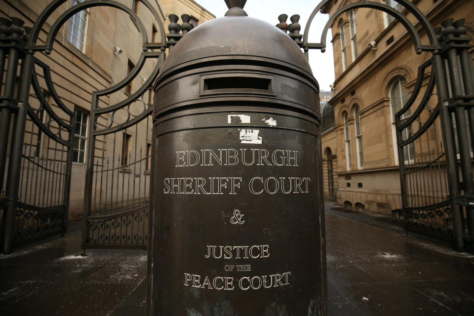 Grant Karte was sentenced at Edinburgh Sheriff Court (Jane Barlow/PA)