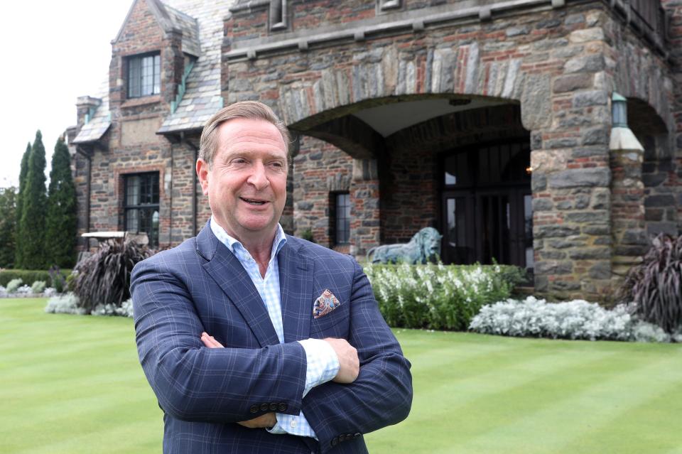 Former Winged Foot general manager Colin Burns, pictured outside the clubhouse at Winged Foot Golf Club on Sept. 1, 2020, has been named chief operating officer of The Apogee Club, which is under construction in Hobe Sound, Fla.