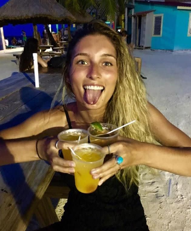 The fun-loving Aussie's Facebook profile shows snaps of her travelling around the world. Photo: Facebook