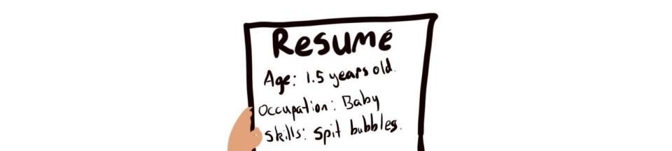 Baby resume