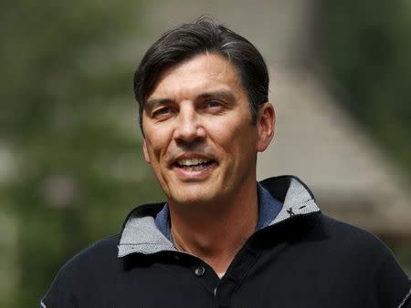 Tim Armstrong, CEO of AOL Inc., attends the first day of the annual Allen and Co. media conference in Sun Valley, Idaho in this July 8, 2015 file photo. REUTERS/Mike Blake