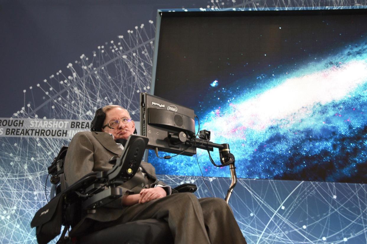 Professor Hawking attacked the Conservatives over their handling of the NHS: Bryan Bedder/Getty Images for Breakthrough Prize Foundation