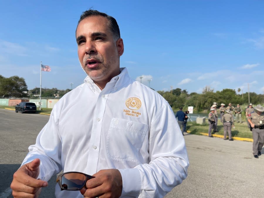 Texas State Rep. Eddie Morales Jr., D-Eagle Pass, wants a migrant worker program, not a border wall. (Sandra Sanchez/Border Report)