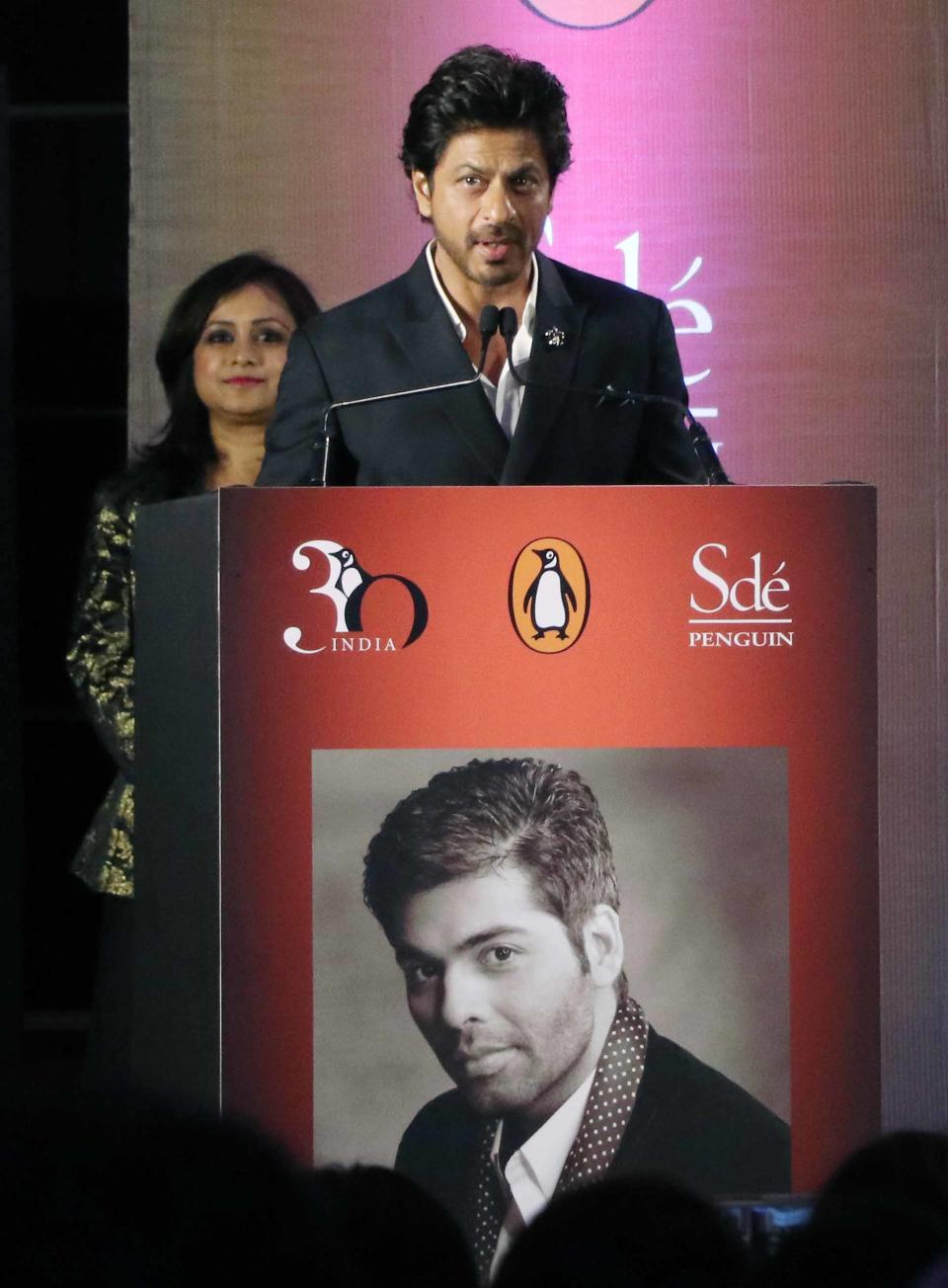 Photos: SRK launches Karan Johar’s biography 'An Unsuitable Boy'