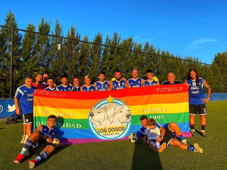 Los Dogos, el equipo de fútbol que fomenta la inclusión en el deporte (Gentileza: Claudio Blanco)