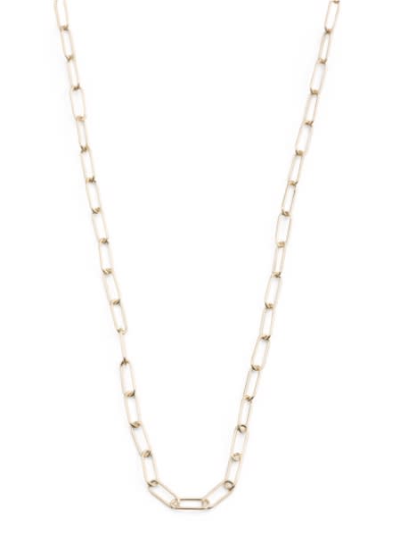 SF Fine 14K Paperclip Necklace in Gold | Lord & Taylor