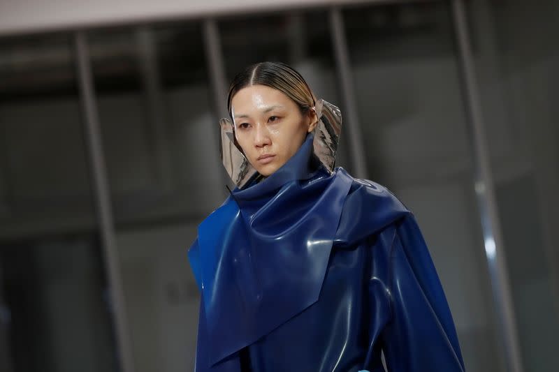 Paris digital fashion week kicks off with students' catwalk creations