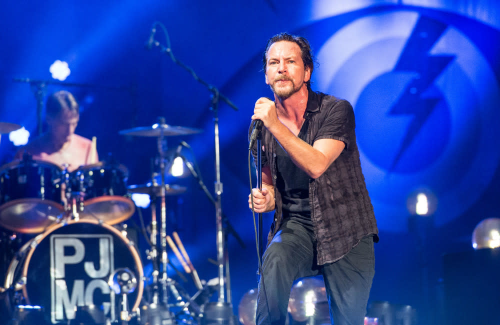Pearl Jam frontman Eddie Vedder credit:Bang Showbiz