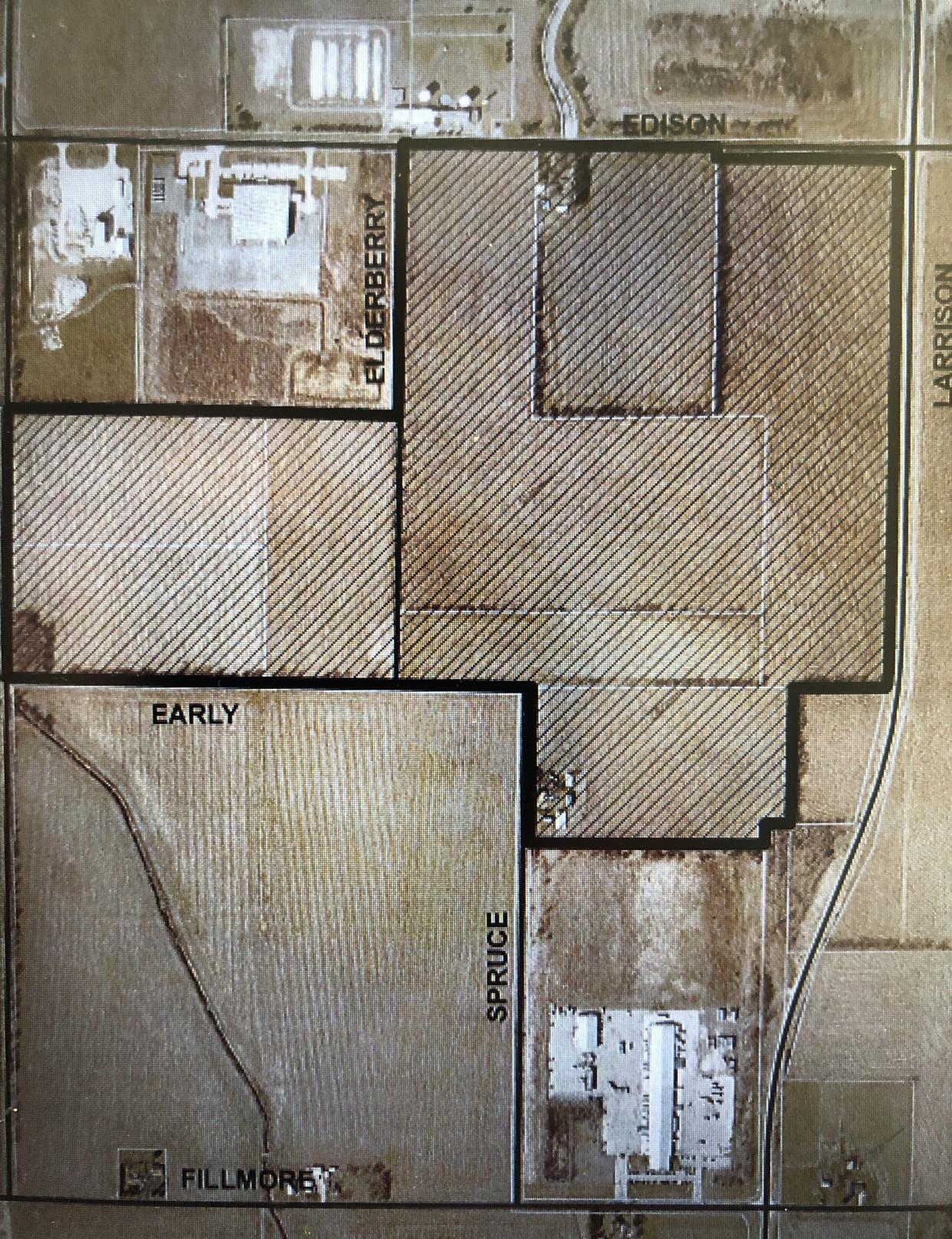 This is one of two parcels near New Carlisle where the company, now under the name Razor5 LLC, plans to build what could possibly be a massive data center.