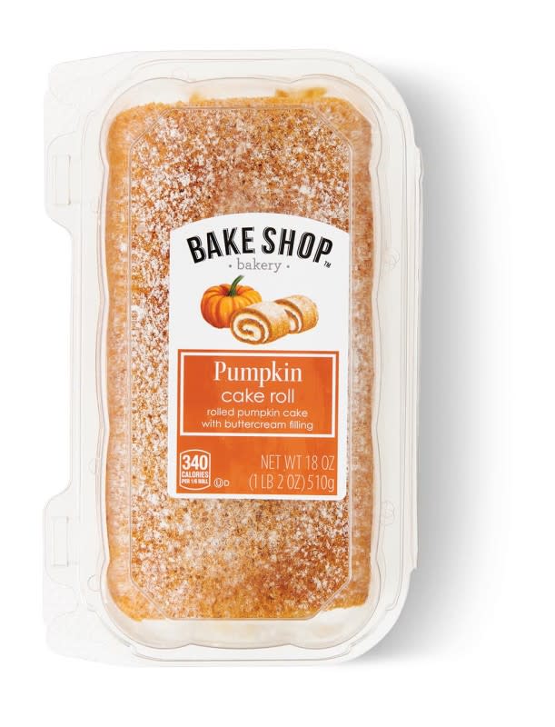 Bake Shop Pumpkin Cake Roll<p>Aldi</p>