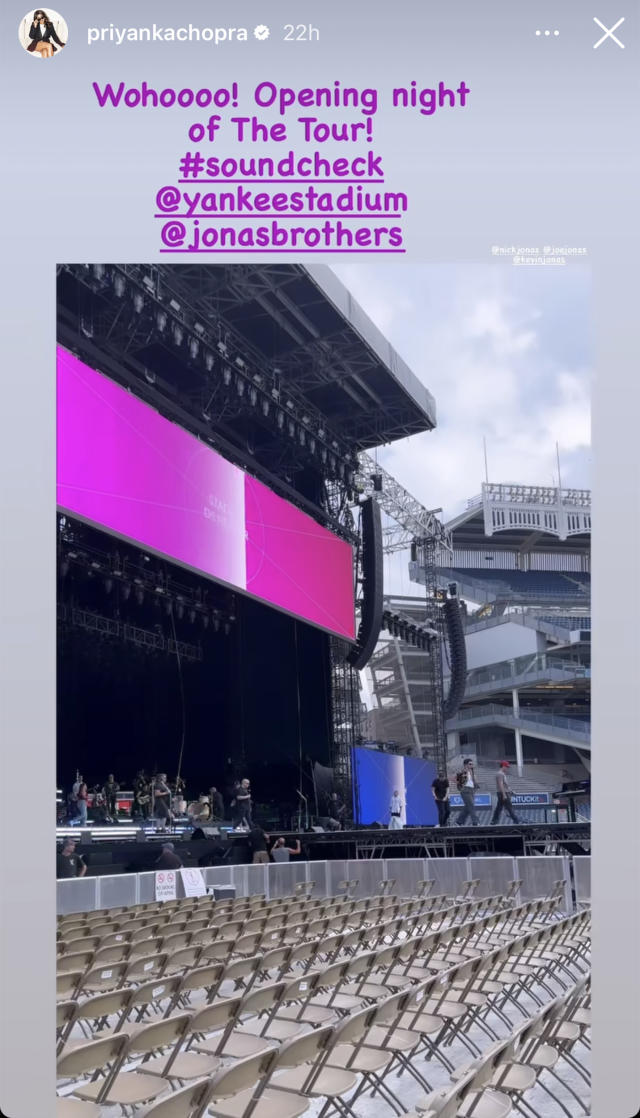 Jonas Brothers at Yankee Stadium The Bronx, NY Aug 12 & 13 2023