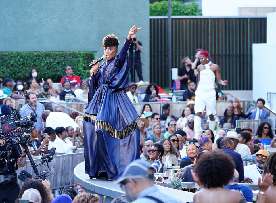 Billy Porter at the Juneteenth concert at the Hollywood Bowl - Credit: Farah Sosa