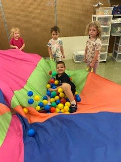 Children get plenty of play time at Twin City Kids.
