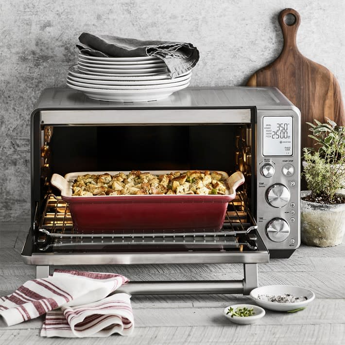 <p><a href="https://go.redirectingat.com?id=74968X1596630&url=https%3A%2F%2Fwww.williams-sonoma.com%2Fproducts%2Fbreville-smart-oven-air&sref=https%3A%2F%2Fwww.thepioneerwoman.com%2Ffood-cooking%2Fg37102933%2Fbest-air-fryer-toaster-ovens%2F" rel="nofollow noopener" target="_blank" data-ylk="slk:Shop Now;elm:context_link;itc:0;sec:content-canvas" class="link ">Shop Now</a></p><p>Breville Smart Oven Air Fryer Pro</p><p>$399.95</p><p>williams-sonoma.com</p><span class="copyright">Williams Sonoma </span>