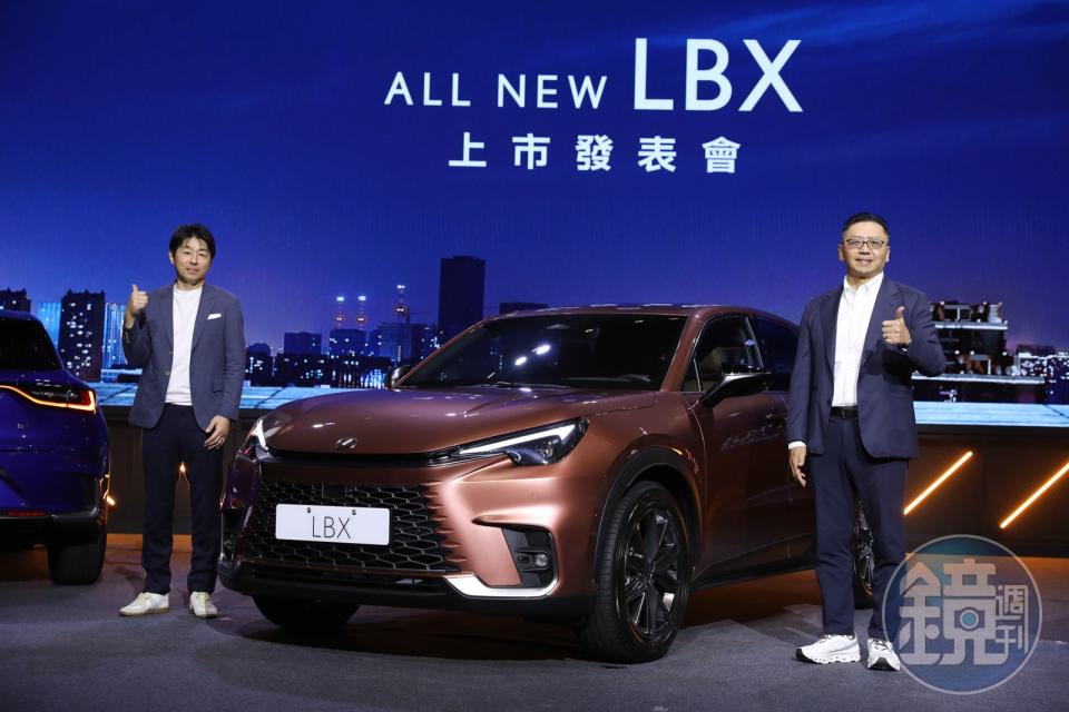 和泰車導入全新Lexus LBX跨界豪華休旅，今年銷量至少3000台。