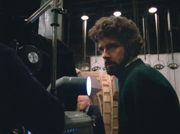 PHOTO: George Lucas is shown in a scene from Lucasfilm's 'Light & Magic,' exclusively on Disney +. (Lucasfilm, Ltd.)