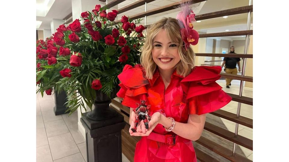 Dannielynn Birkhead at the Kentucky Derby