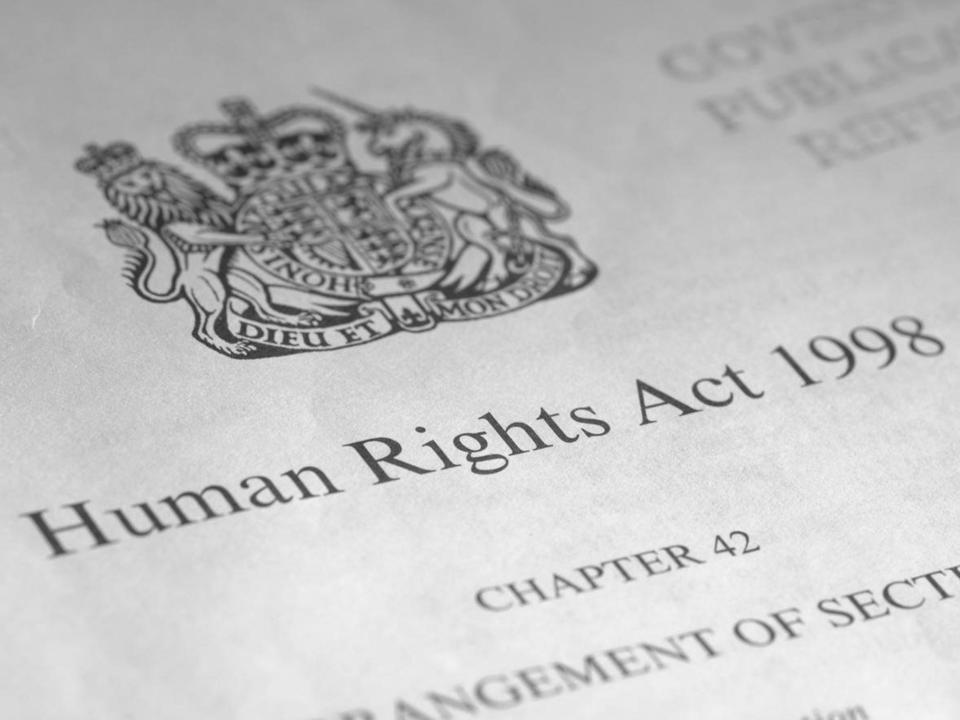 Theresa May to consider axeing Human Rights Act after Brexit, minister reveals