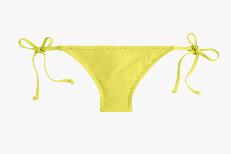 The yellow bikini