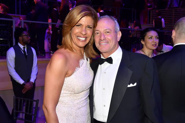 Patrick McMullan/Getty Hoda Kotb and Joel Schiffman.