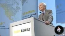 Jean-Dominique Senard, Chairman of Renault speaks during French carmaker Renault's shareholders meeting in Paris