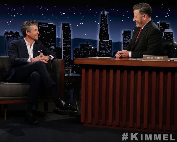 <p>ABC</p> Patrick Dempsey (left) and Jimmy Kimmel