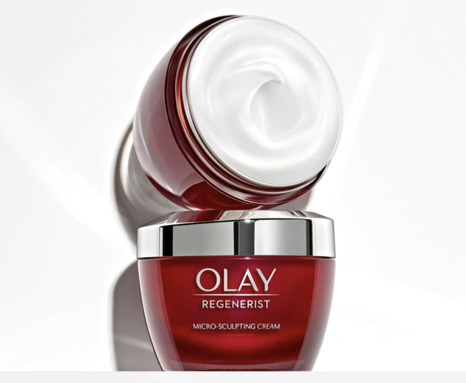 The "little red jar" has quite a fan base — over 50 million sold. (PhotoL Olay)