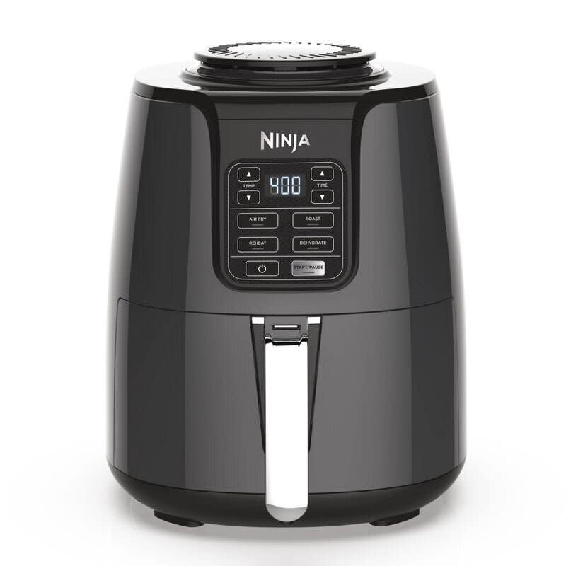 If you're usually cooking for a smaller group of people, this 4-quart air fryer is a good option as well, with four simple buttons for air frying, reheating, roasting and dehydrating. It doesn’t get more straight-forward than that. It’s a little pricier than some options, but according to the reviews, it’s 100% worth it.$119.99 at Target