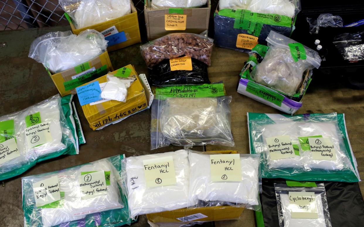 The rise in deaths is being driven by an increased consumption of fentanyl and other synthetic opioids -  Joshua Lott/Reuters