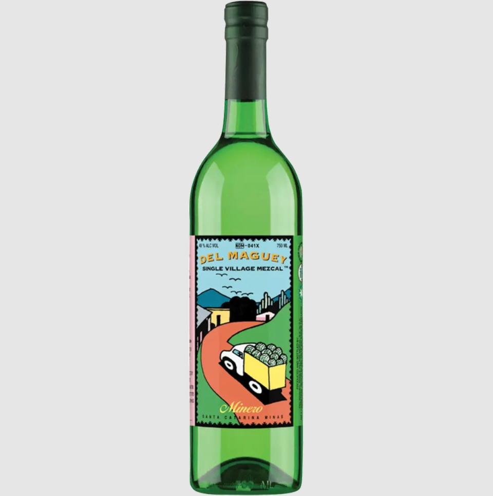 "This is one of my favorite mezcals, and this particular bottle is dear to me. I was on a trip to Oaxaca in 2011 with three other lady bartenders and we got to bless the agave roast with the family that makes it. A few months later, Ron Cooper [the founder of Del Maguey] made sure we all got a bottle and I've been savoring every sip."<br /><br /><strong><a href="https://go.skimresources.com?id=38395X987171&amp;xs=1&amp;xcust=MeaghanDorman-KristenAiken-051121-&amp;url=https%3A%2F%2Fwww.totalwine.com%2Fspirits%2Fmezcal%2Fdel-maguey-mezcal-minero%2Fp%2F101140750" target="_blank" rel="noopener noreferrer">Get the Del Maguey Minero Santa Catarina Minas Mezcal for $99.99.</a></strong>