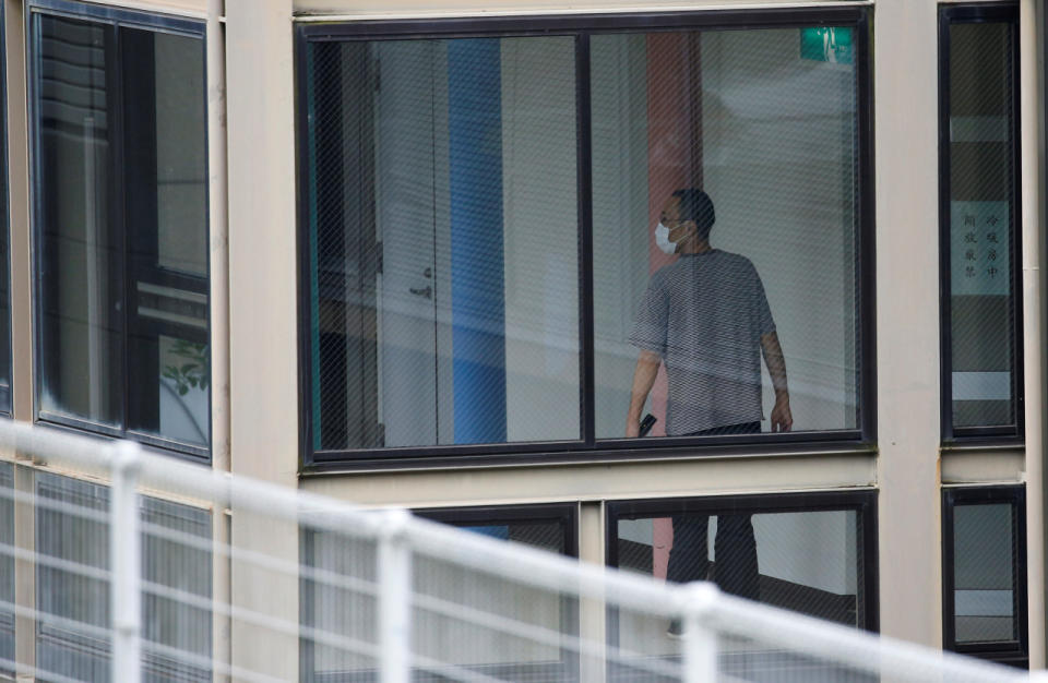 <p>A man is seen inside a facility for the disabled, where a deadly attack by a knife-wielding man took place, in Sagamihara, Kanagawa prefecture, Japan, July 26, 2016. (REUTERS/Issei Kato)</p>