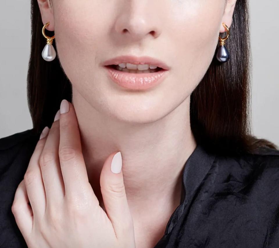 Pearl earrings are pretty much as classic as it gets &mdash; but these aren't like the ones you're used to, with a mismatch of black and white. The earrings were inspired by a painting from the 1500s of Venus, the Roman goddess of love. <a href="https://fave.co/3mK8Dh0" target="_blank" rel="noopener noreferrer">Find them for $75 at the Met Store</a>.