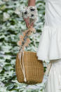 <p><i>Brown wicker basket bag from the SS18 Brock Collection. (Photo: ImaxTree) </i></p>