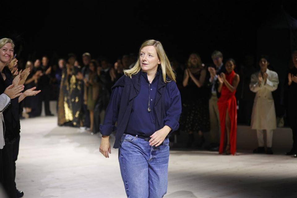 alexander mcqueen ss24 front row paris fashion week womenswear springsummer 2024