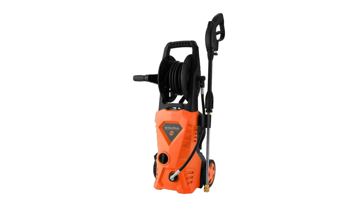 orange pressure washer